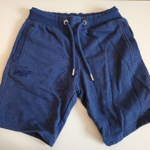 Superdry Men's Blue Sweatshorts, Size M